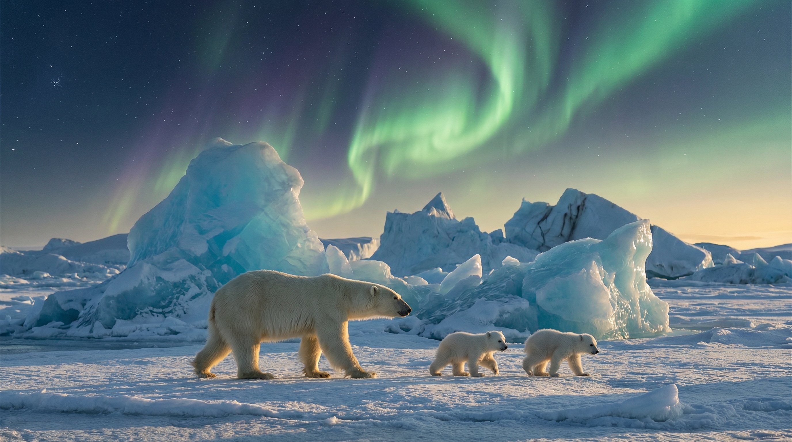 红桃视频北极熊极光视频